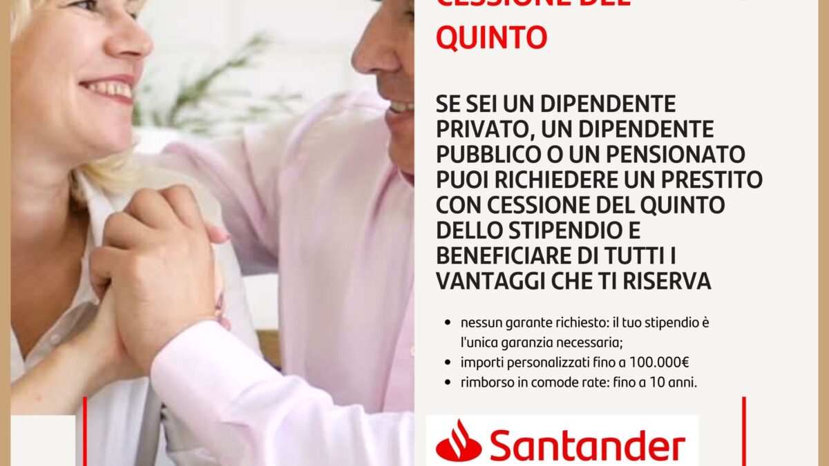 Cessione del Quinto Santander